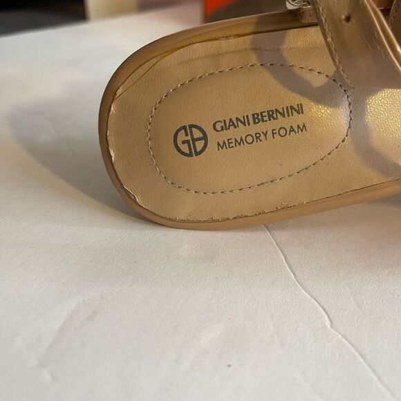 Giani Bernini Tan Laycee Memory Foam Heels Size 11 - Picture 5 of 9